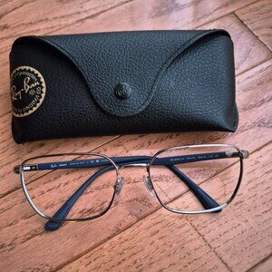 RayBan RB3684CH Chromance FRAME ONLY Polished Gunmetal Lenses Grey/Blue